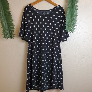 Ronni Nicole polka-dot dress